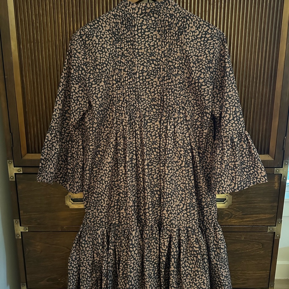 Nordstrom Rack Leopard Print Ruffle Dress - Picture 2 of 3